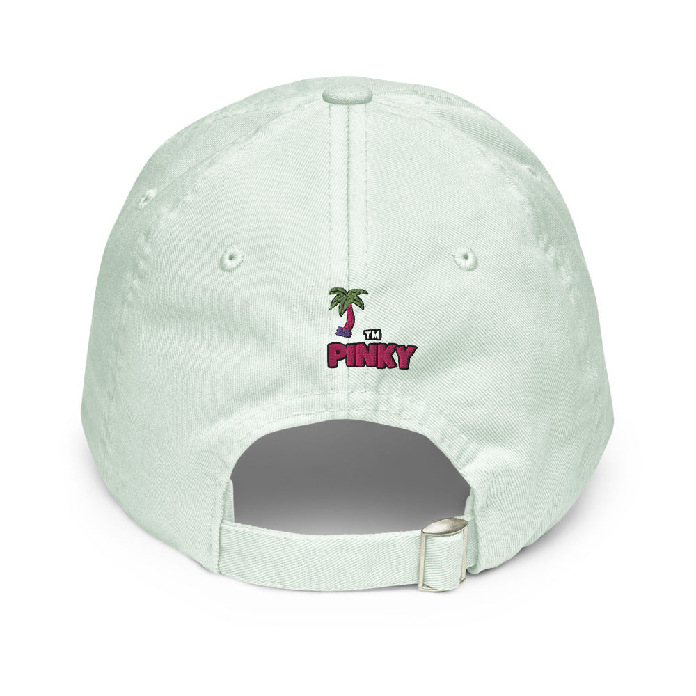 Casquette Baseball Pastel PALM & CHILL - Pinky™ - The Brand PlusDePurp.©