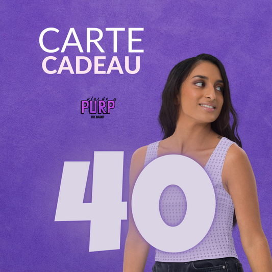 Carte-cadeau PlusDePurp™ - [PlusDePurp - The Brand]