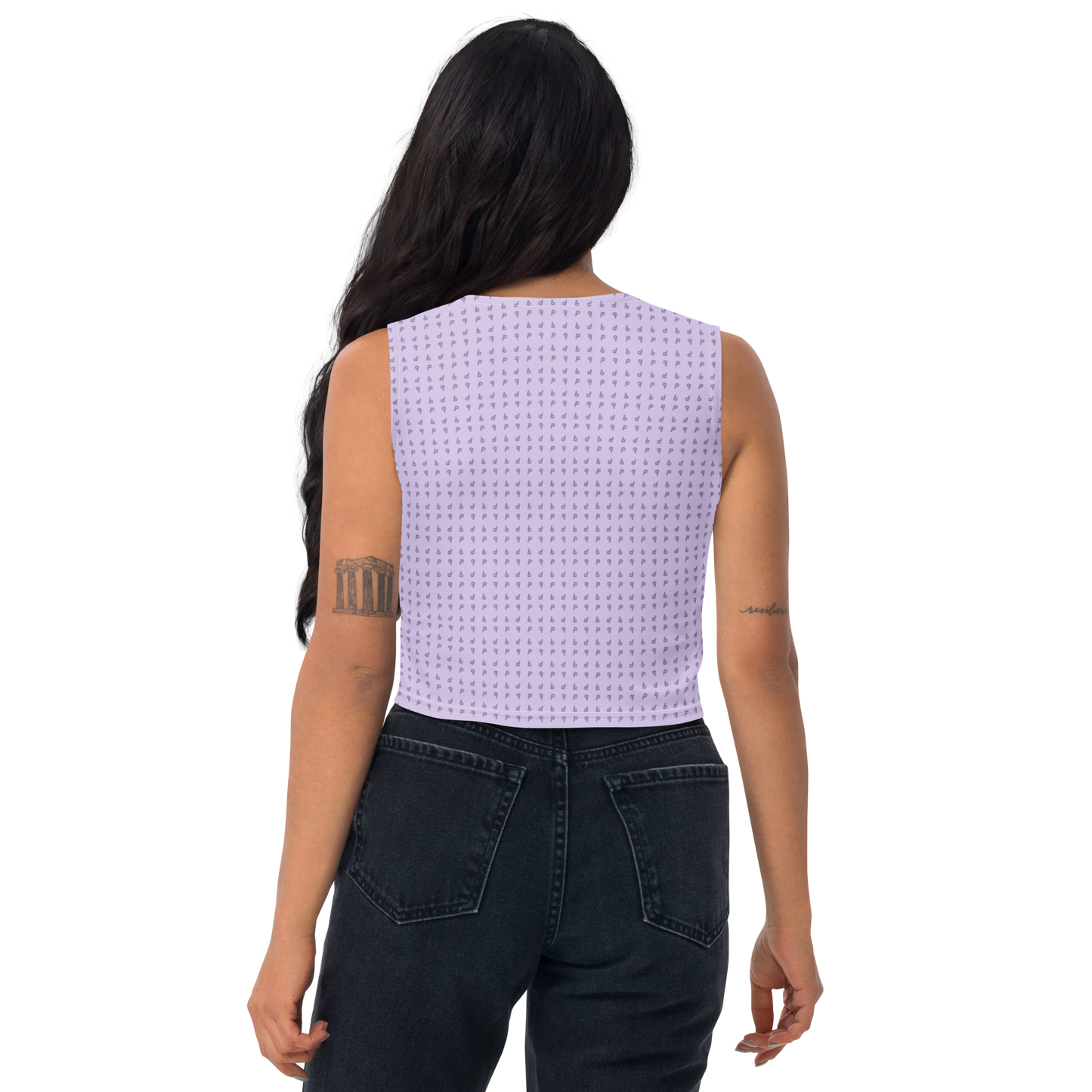 Crop Top - Lilas™ - [PlusDePurp - The Brand]