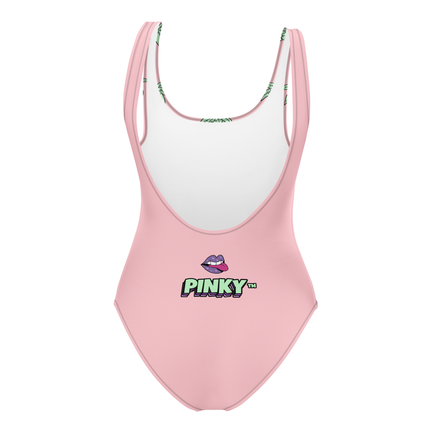 Maillot de bain une pièce - PALM & CHILL - Pinky™ - The Brand PlusDePurp.©