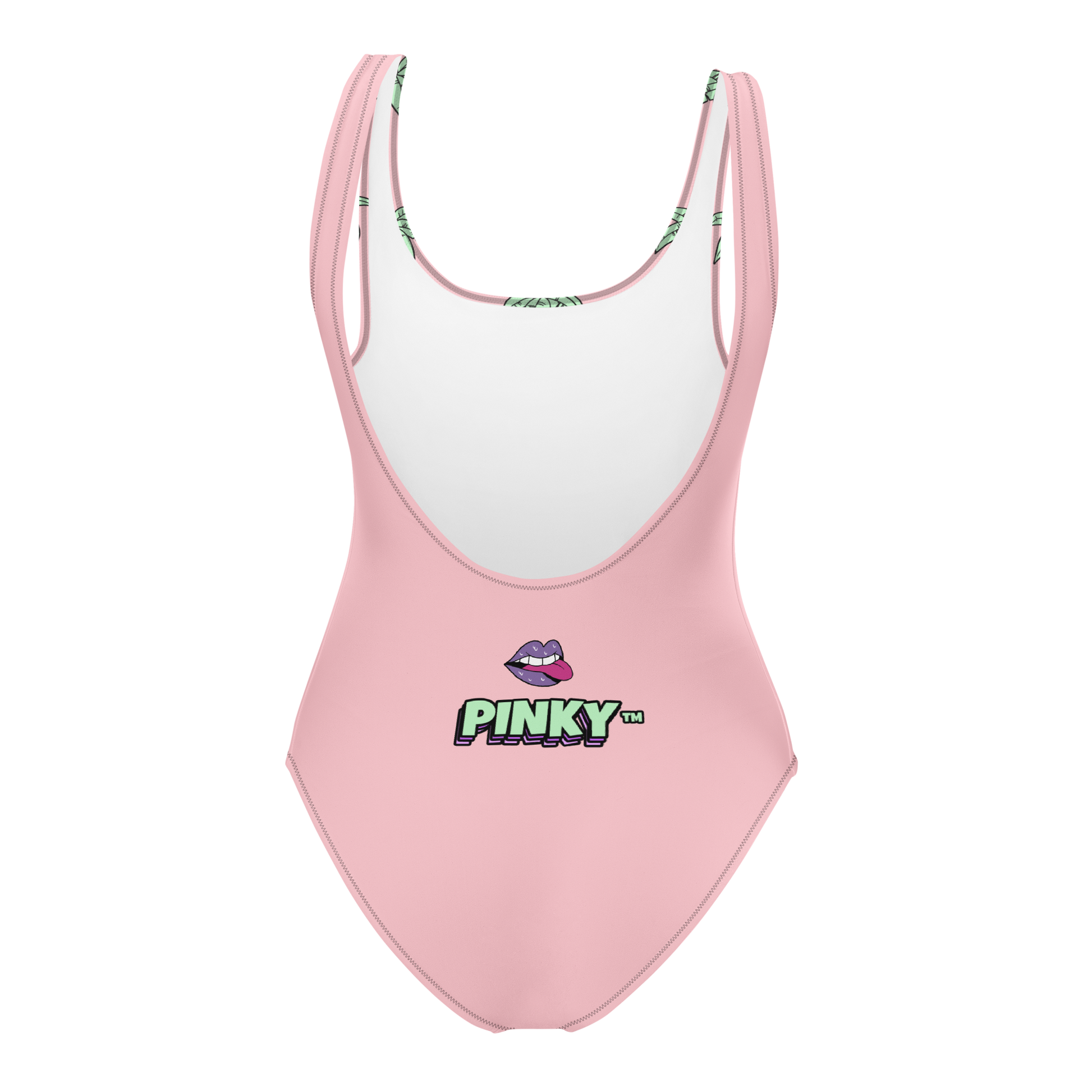 Maillot de bain une pièce - PALM & CHILL - Pinky™ - The Brand PlusDePurp.©
