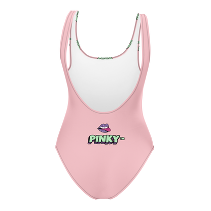 Maillot de bain une pièce - PALM & CHILL - Pinky™ - The Brand PlusDePurp.©