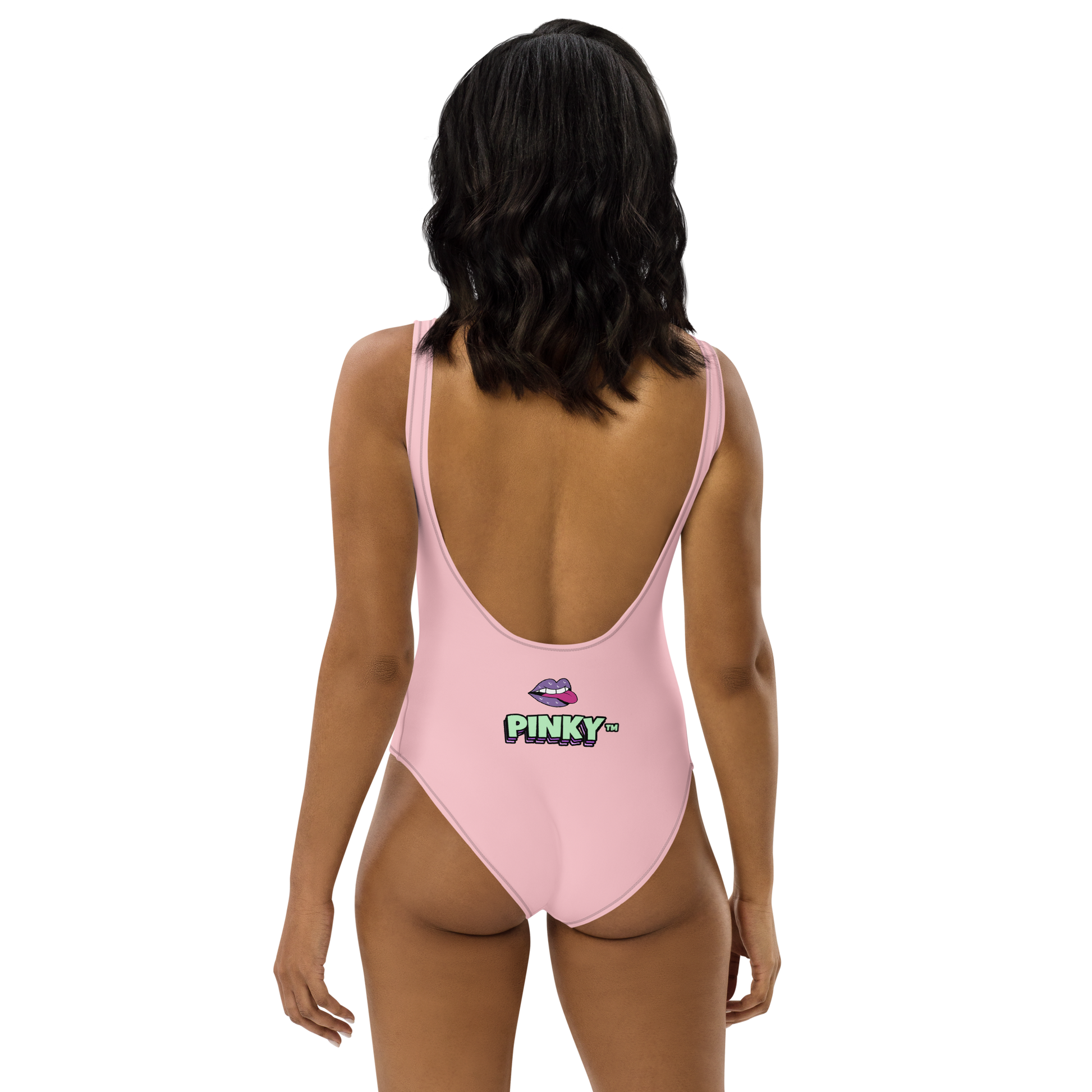 Maillot de bain une pièce - PALM & CHILL - Pinky™ - The Brand PlusDePurp.©