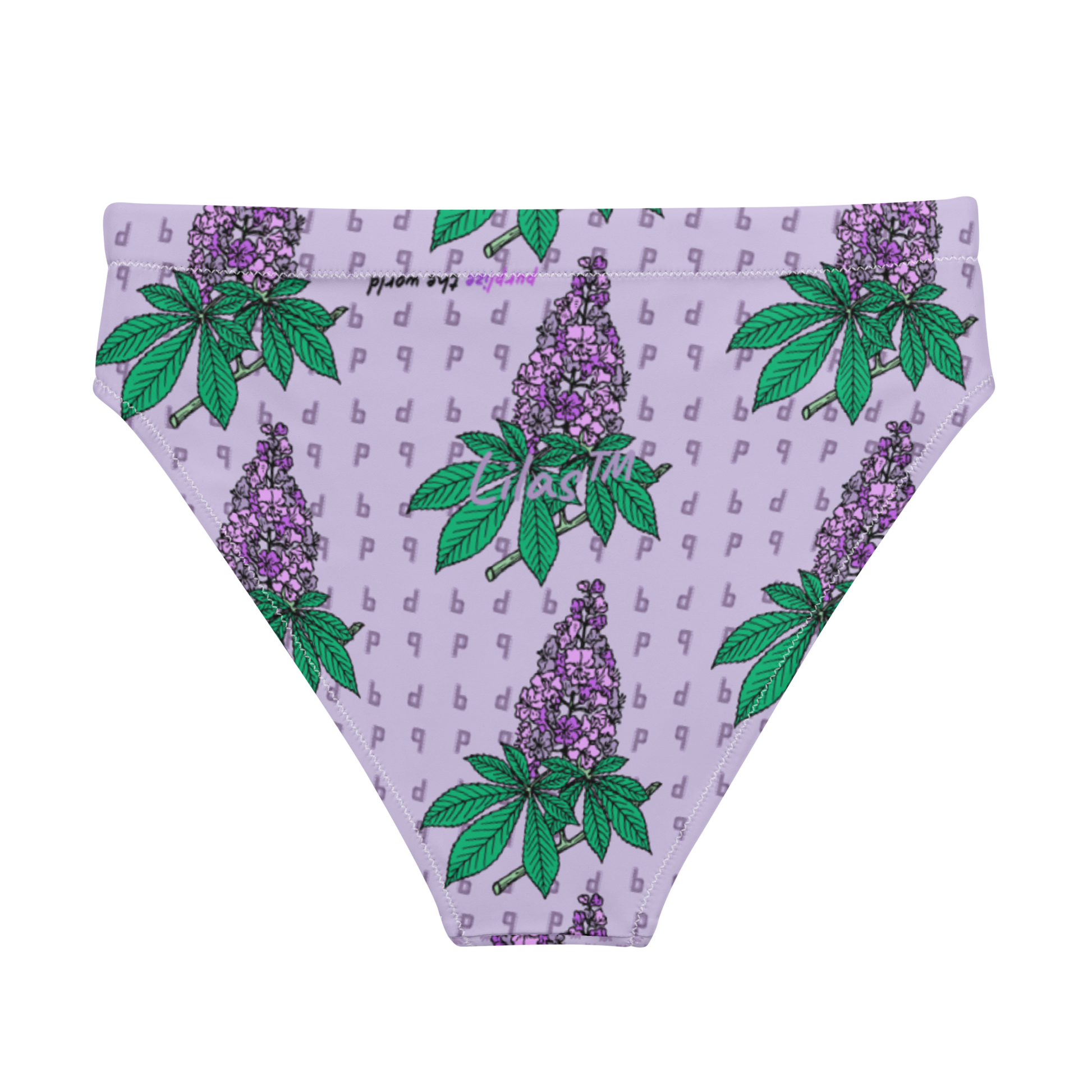 Maillot de bain BAS Femme écologique Pop - Lilas™ - The Brand PlusDePurp.©