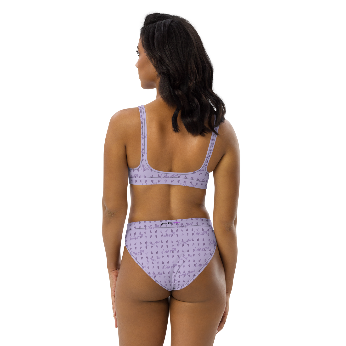 Maillot de bain 2 pièces écologique - Lilas™ - [PlusDePurp - The Brand]