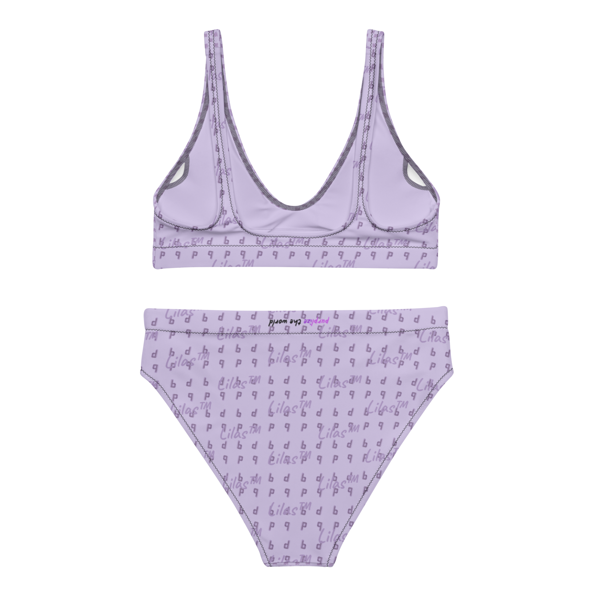 Maillot de bain 2 pièces écologique - Lilas™ - The Brand PlusDePurp.©