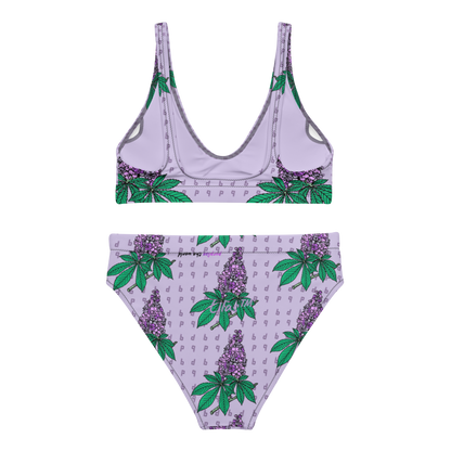 Maillot de bain 2 pièces écologique Pop - Lilas™ - The Brand PlusDePurp.©