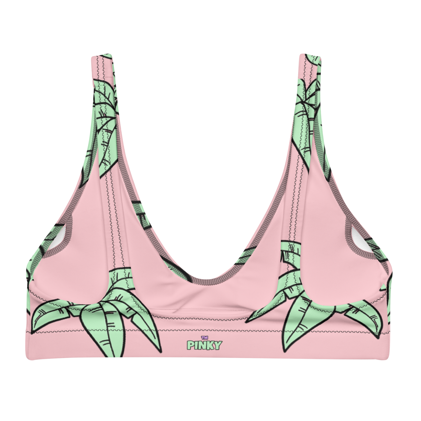 Maillot de bain HAUT Femme - PALM & CHILL - Pinky™ - The Brand PlusDePurp.©