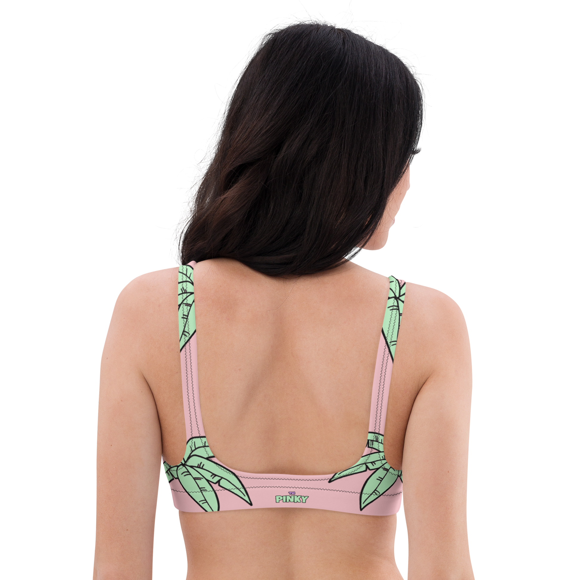 Maillot de bain HAUT Femme - PALM & CHILL - Pinky™ - The Brand PlusDePurp.©