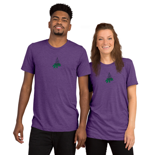 T-shirt brodé unisexe - Lilas™ - The Brand PlusDePurp.©