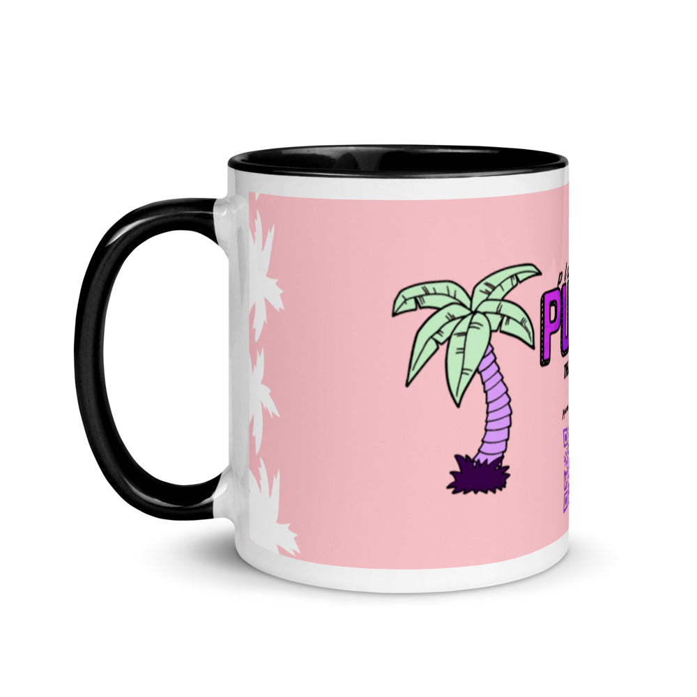 Mug PALM & CHILL - Pinky™ - The Brand PlusDePurp.©