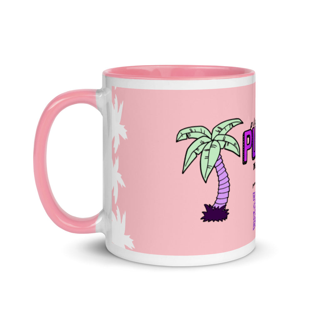 Mug PALM & CHILL - Pinky™ - The Brand PlusDePurp.©